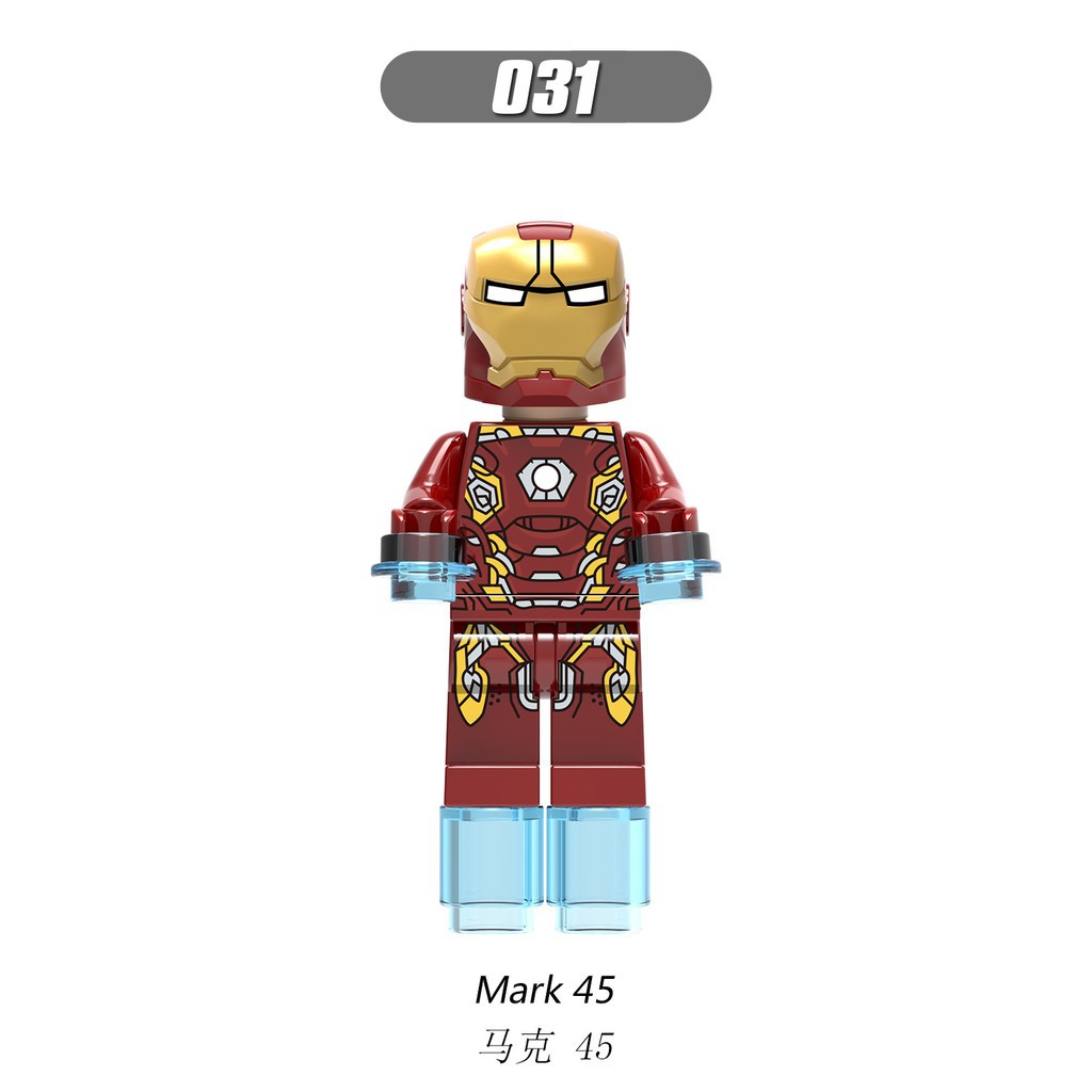 lego iron man mark 45