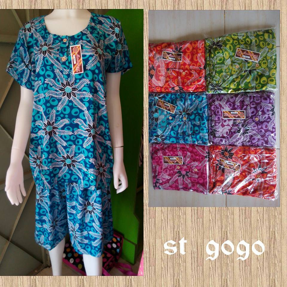 Rayon Batik Suits Wholesale Adult Women S Nightgowns Agogo Short Suits Shopee Singapore