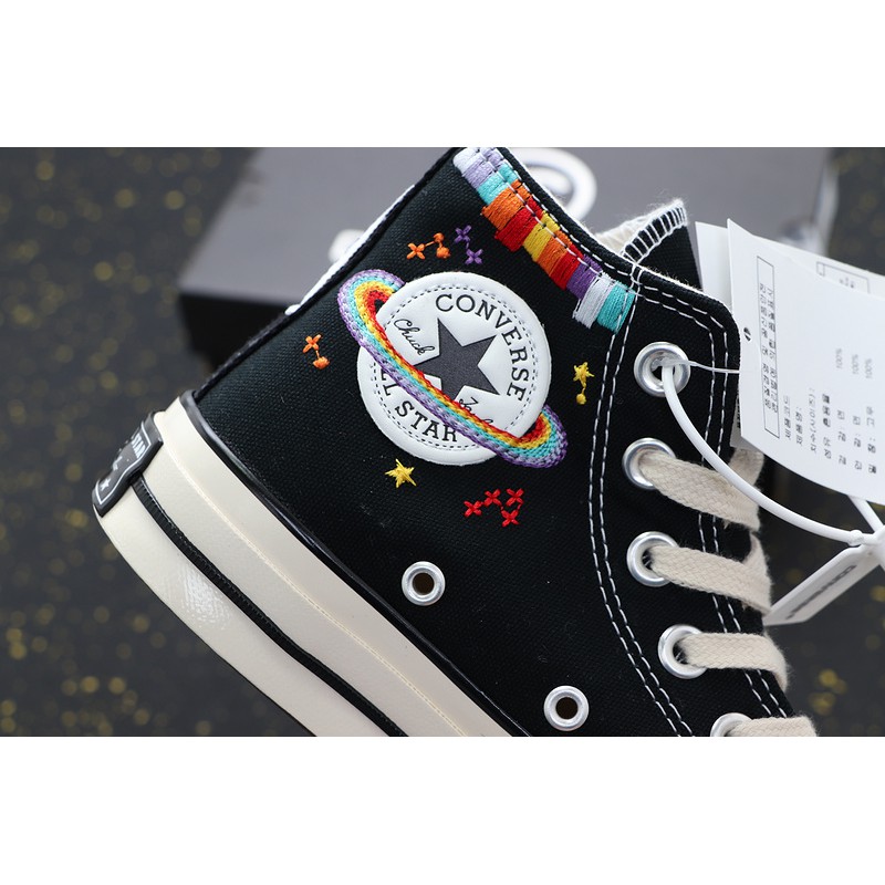converse high tops embroidered