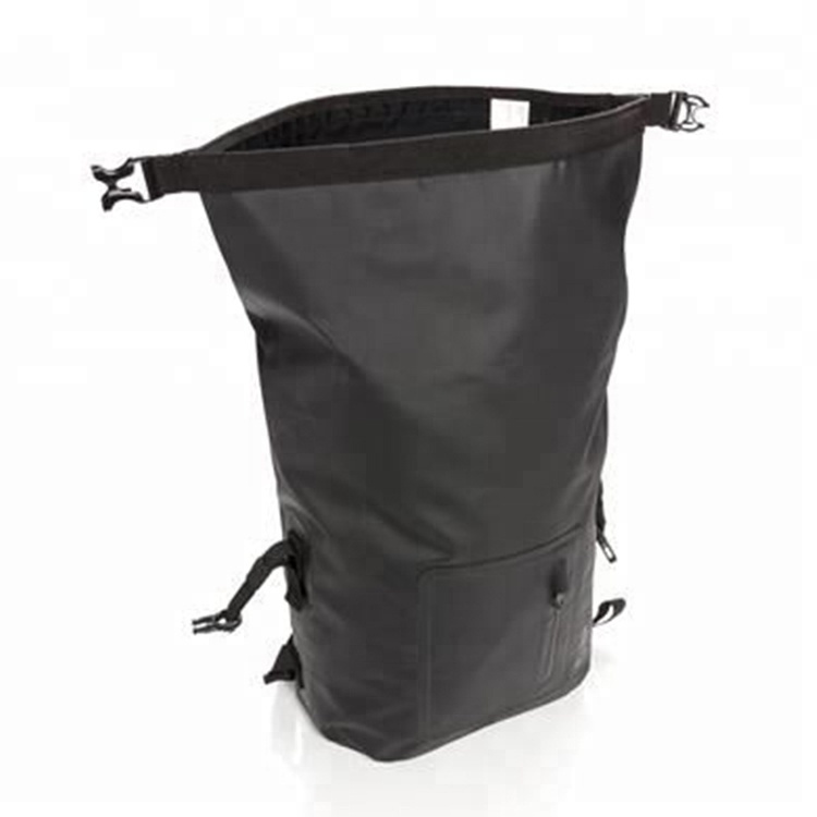 250D Tarpaulin IPX6 Waterproof Backpack With Roll-Top Closure