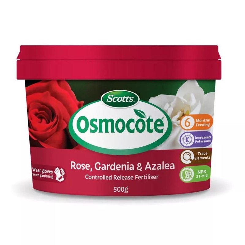Osmocote Roses Gardenias & Azaleas Controlled Release Fertilizer 500g