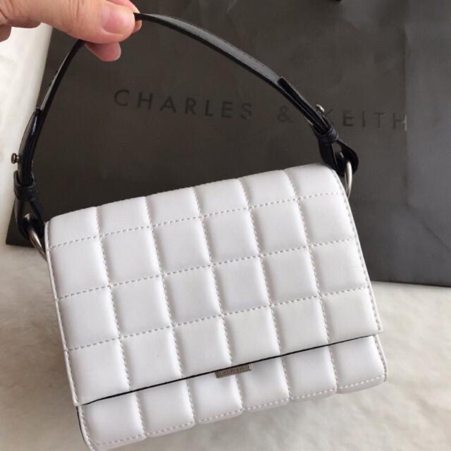 charles and keith snakeskin bag