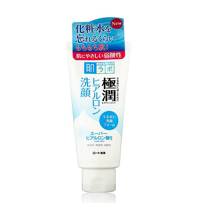 Hada Labo Gokujyun Hyaluronic Cleansing Foam
