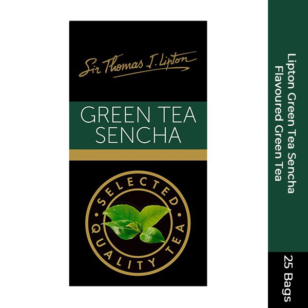 Lipton Green Tea Sencha Flavored Green Tea 25 Bags | Shopee Singapore