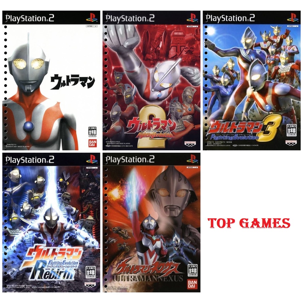 Ultraman All Region PS2 Playstation 2 Ultraman | Shopee Singapore