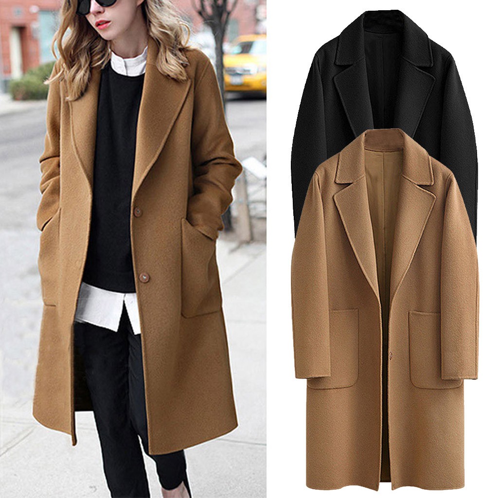 ladies long trench coat with hood