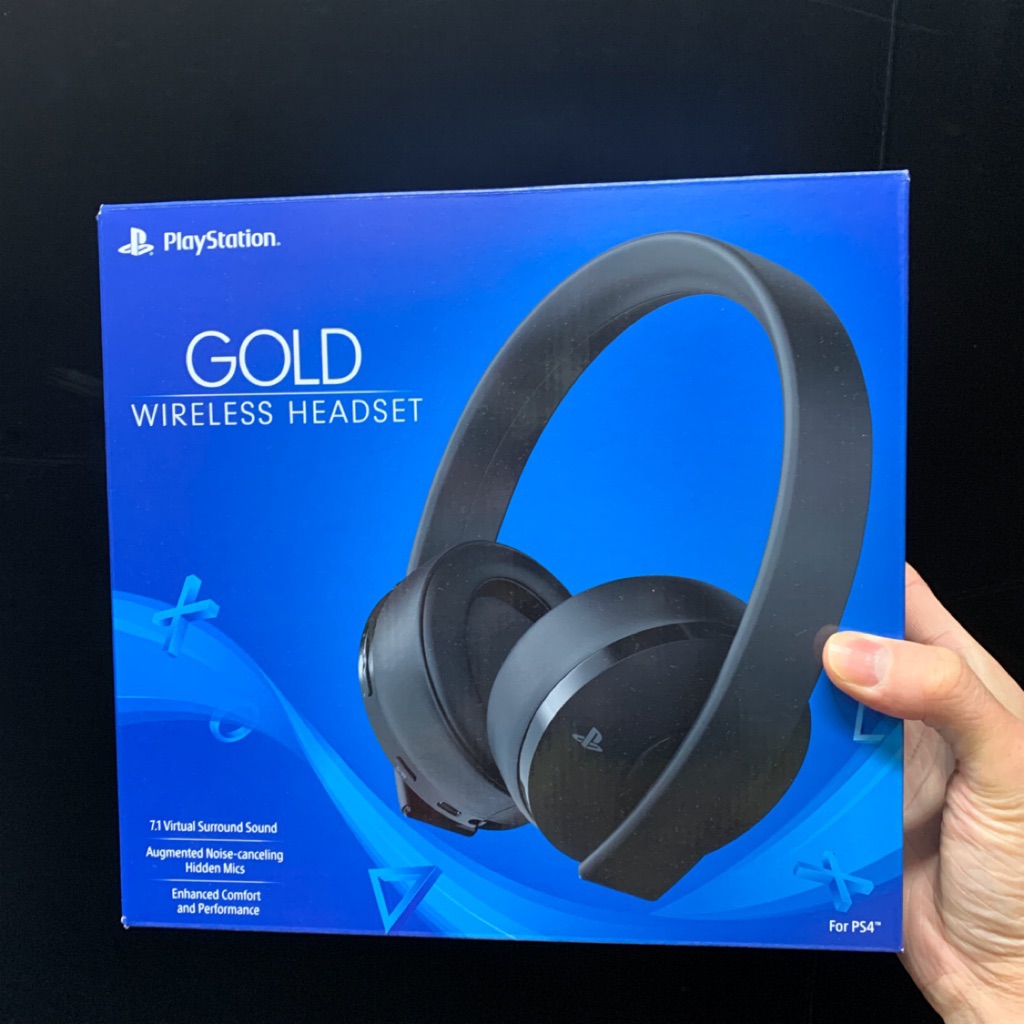 ps4 bluetooth headset gold