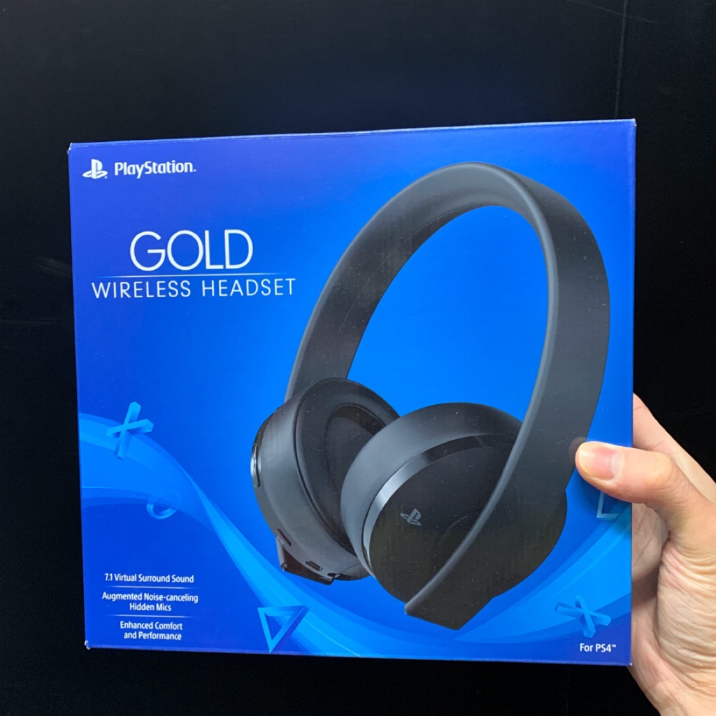 sony gold 7.1 wireless headset