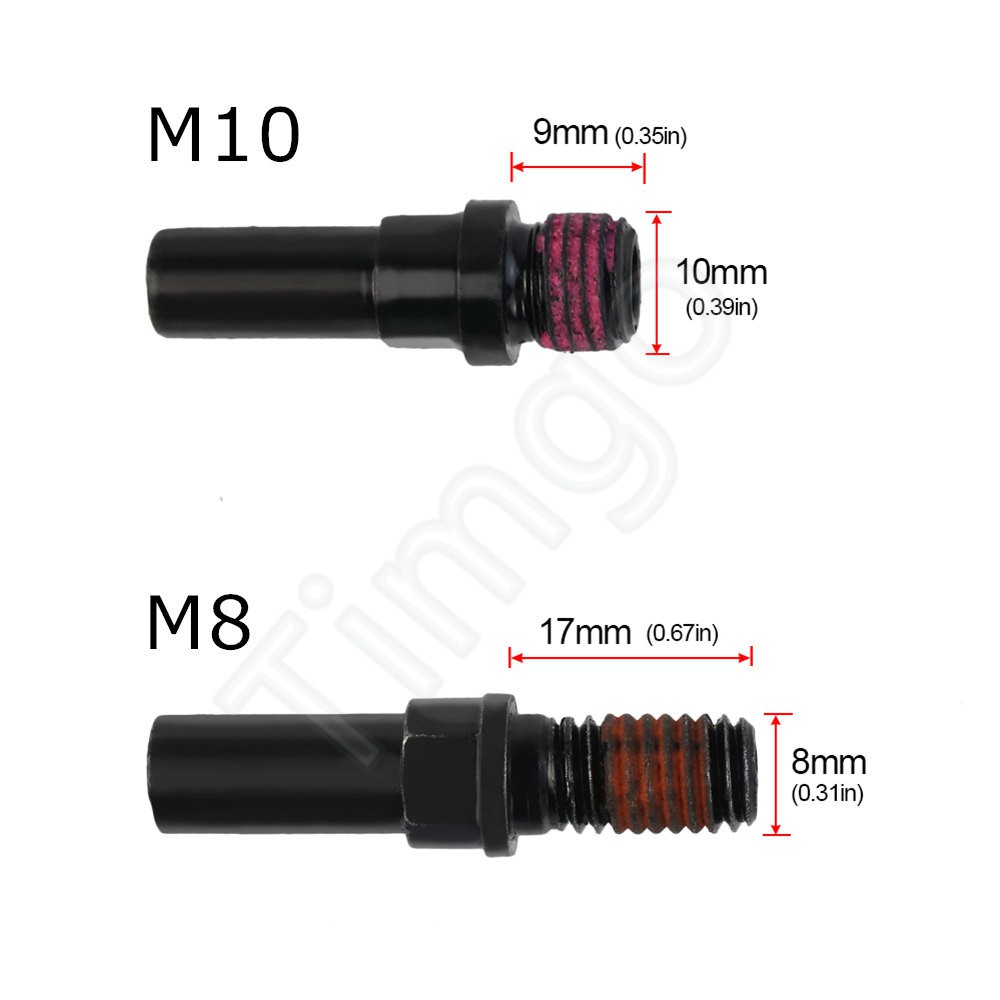 4 Pcs Brake Pivot Frame Screw/Bolt/Mount for V Brake Systems Black Bolts M10 V Brake Column Black