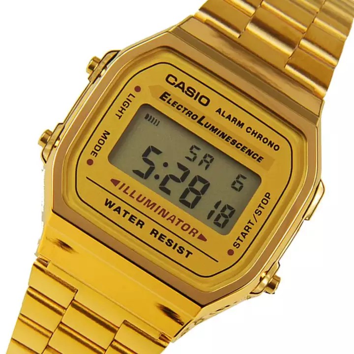 未使用 CASIO カシオA-168WG-9WDF 海外輸入モデル kids-nurie.com