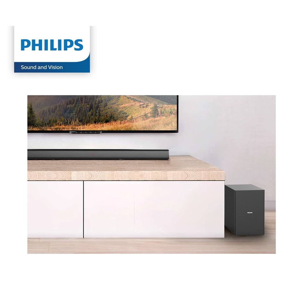 philips soundbar with wireless subwoofer