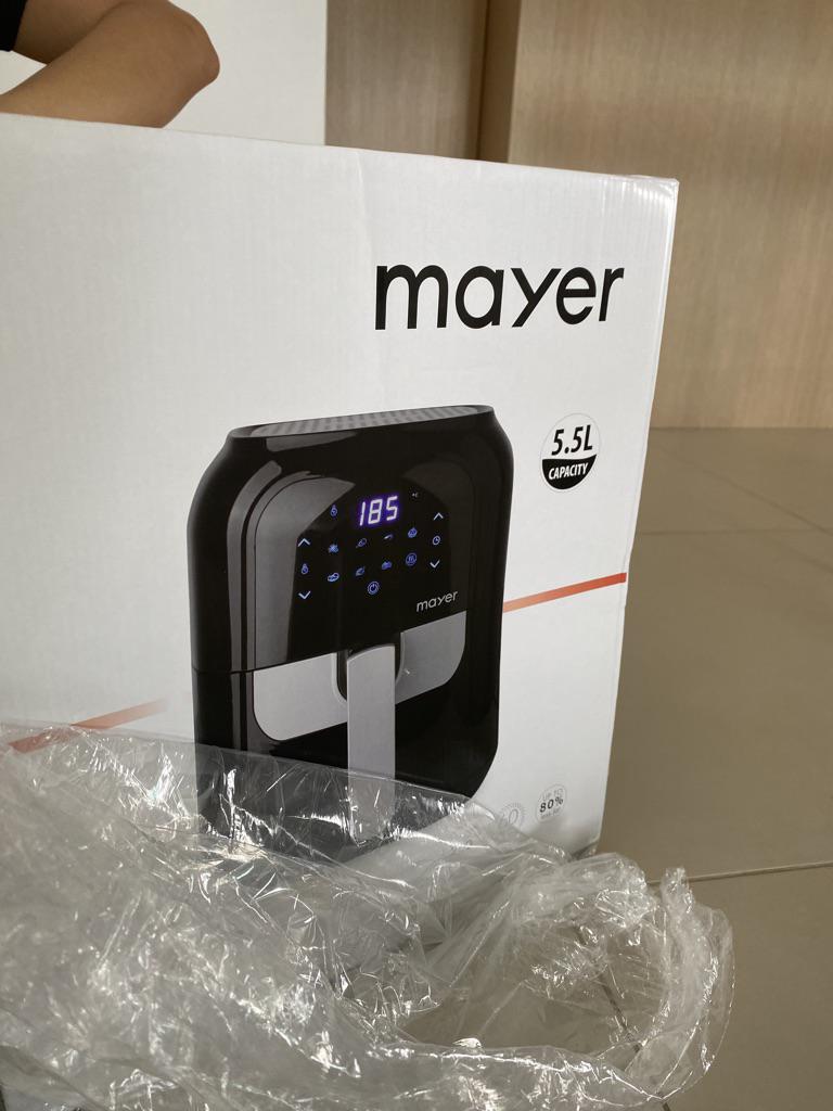 Mayer 5.5L Digital Air Fryer MMAF501D Shopee Singapore