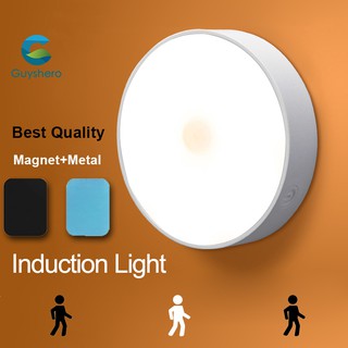 Sensor Night Light USB Rechargeable Wireless Body Induction Lamp Motion Sensor Light LED