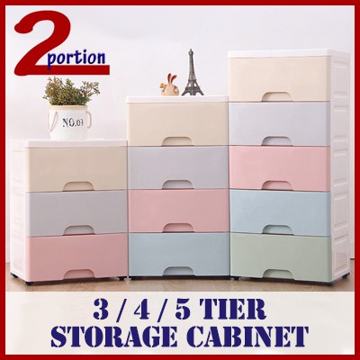Macaron Storage Drawer Cabinet Shopee Singapore