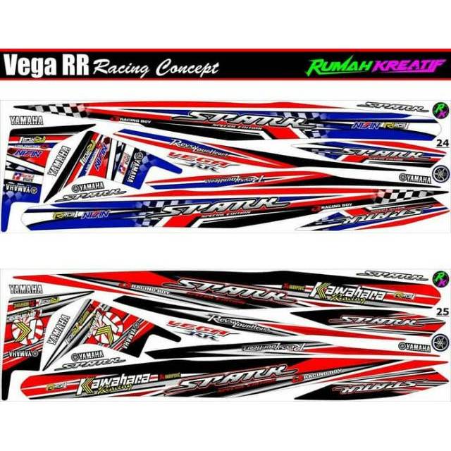 Decal Vega Zr : Stiker Motor Vega / 4 langkah sohc ...