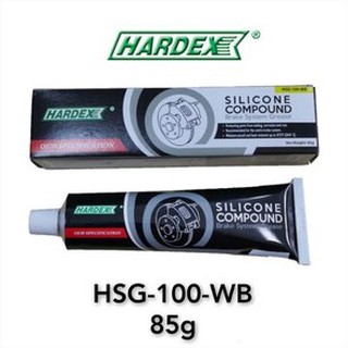 HARDEX GREASE BRAKE SYSTEM SILICONE COMPOUND RUBBER USA 85G