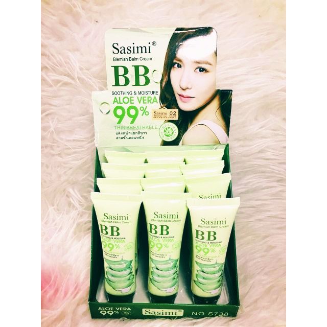 sasimi bb cream aloe vera