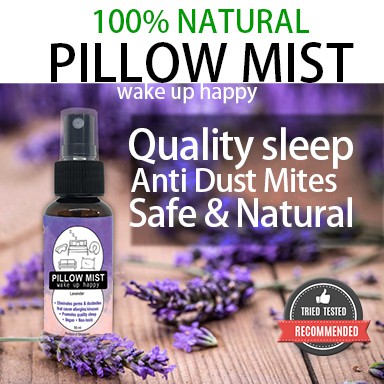 Pillow Mist Lavender Scent All Natural Plant Based With Premium