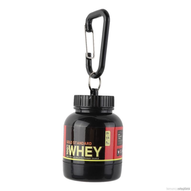 Shoplara Small Protein Powder Refillable Bottle Portable Milk Powder