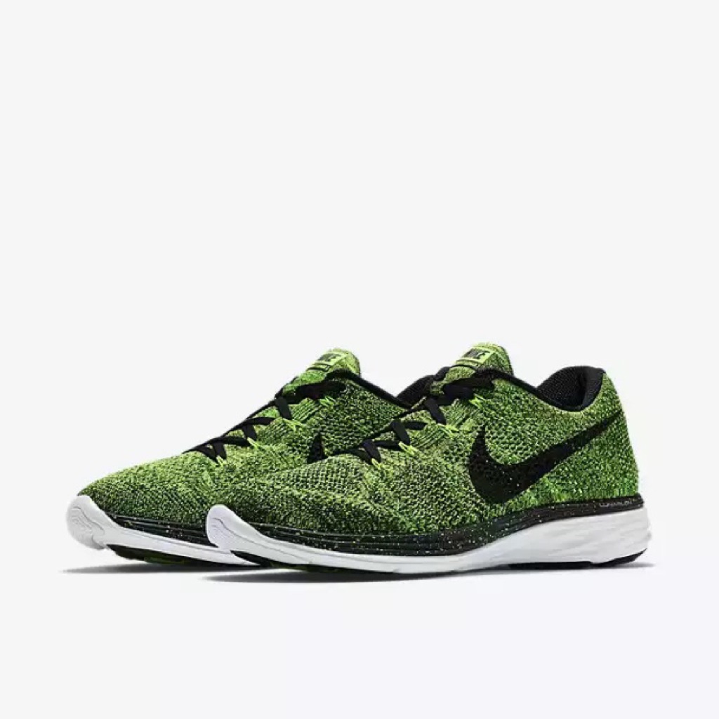 nike lunar flyknit green