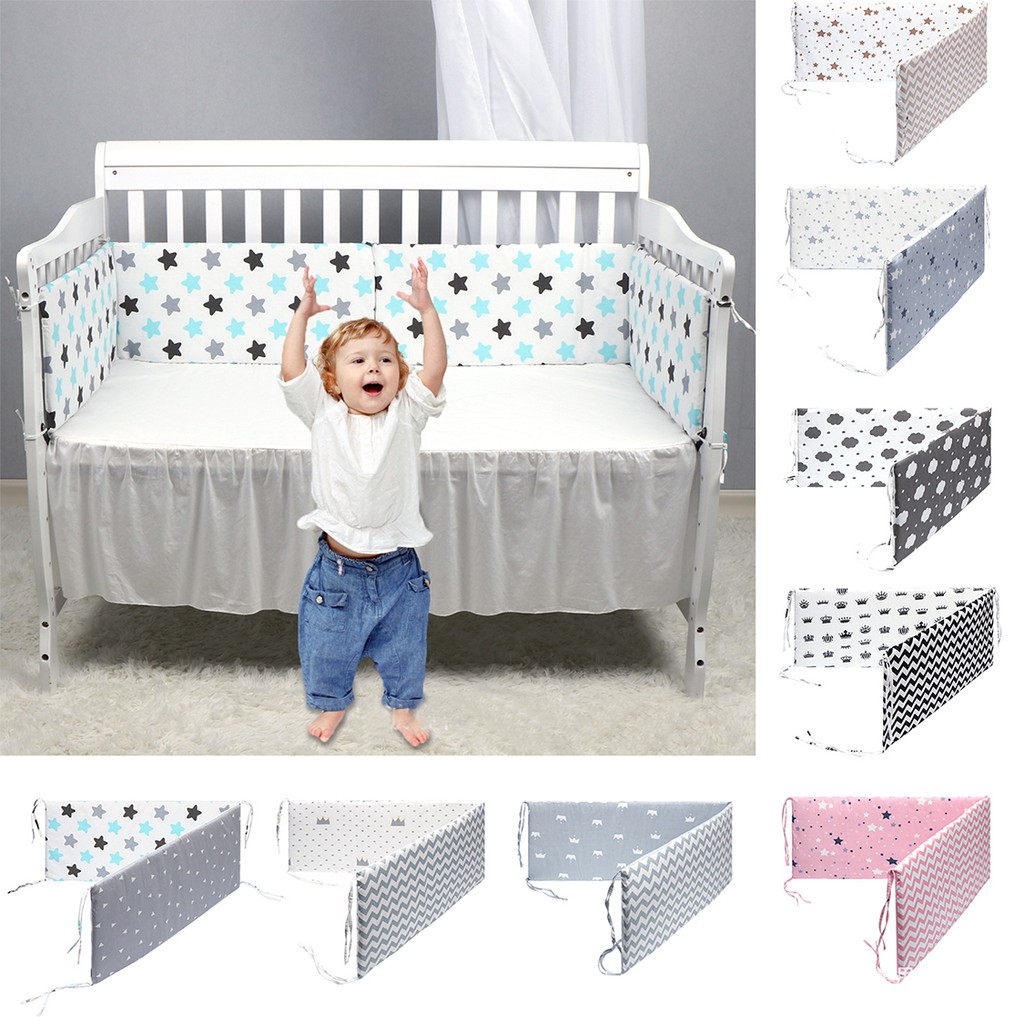 cushioned crib bumper