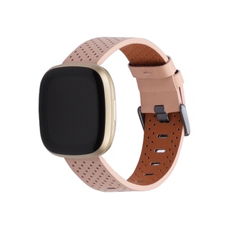 Miimall Fitbit Sense/Fitbit Versa 3 Bands Leather Strap Replacement Buckle  Wrist Band for Fitbit Sense / Fitbit Versa 3 | Shopee Singapore