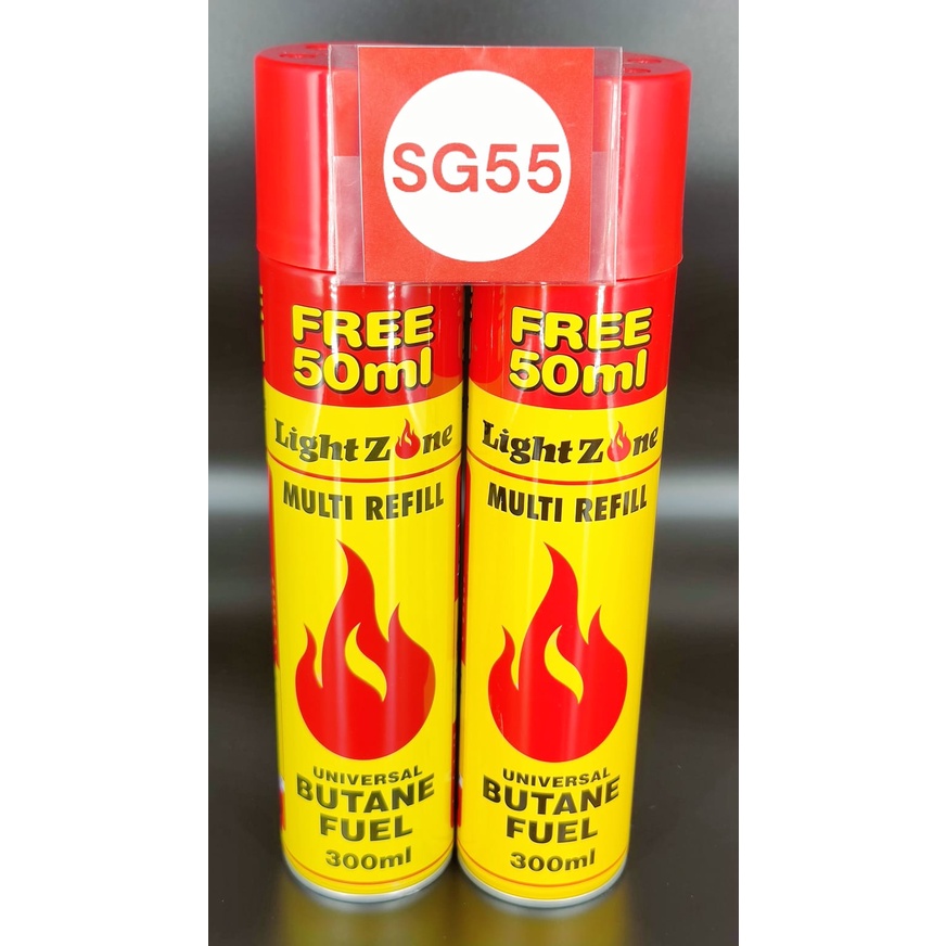 (Bundle of 2) Butane Refill Lighter Refill Multi Refill 300ml Shopee
