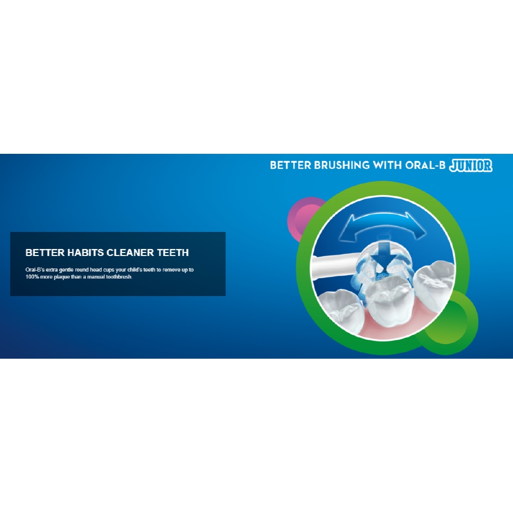 oral b junior toothbrush heads