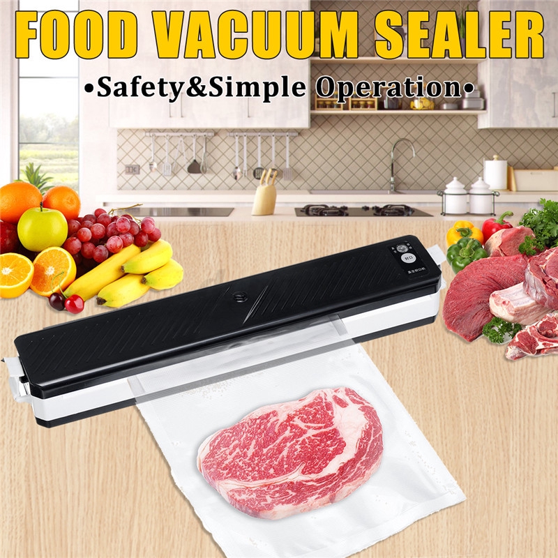 Vacuum Food Sealer Machine Automatic Manual Vacum Sealer Dry Wet Pack With Vacuum Bags Shopee