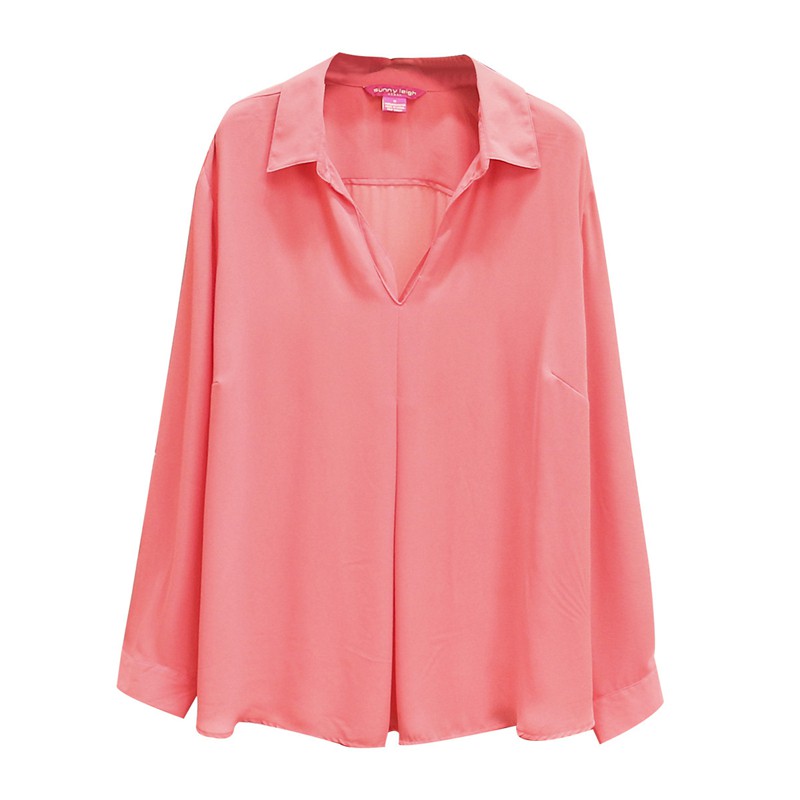 saqui サキvichy big 36 sleeve blouse