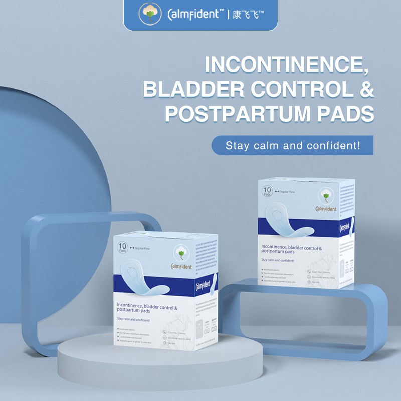 Calmfident Incontinence Sanitary Napkins Bladder Control Maternity Pads