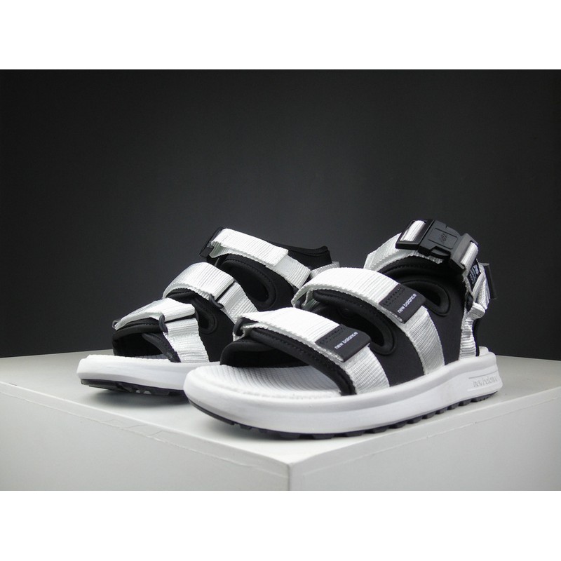 new balance white sandals