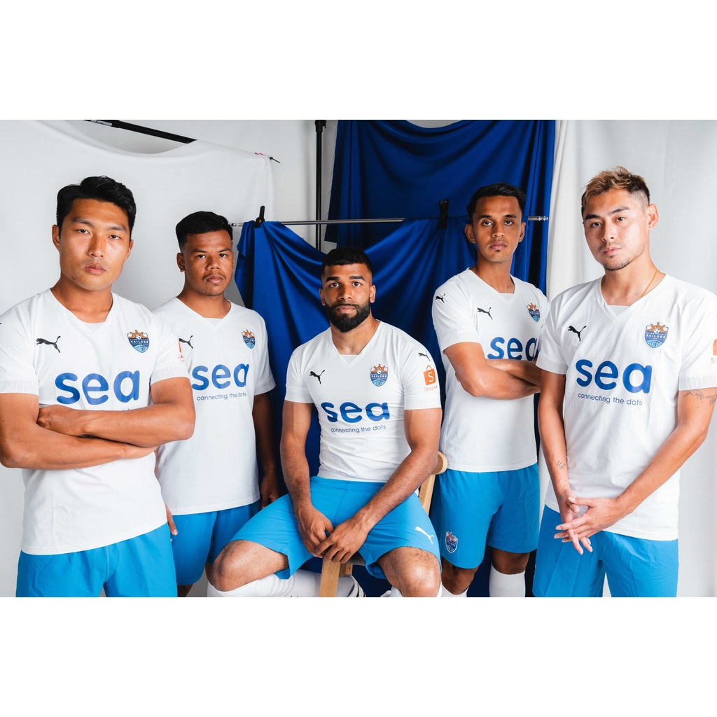 Lion City Sailors Football Club 2022 Home Jersey Shopee Singapore