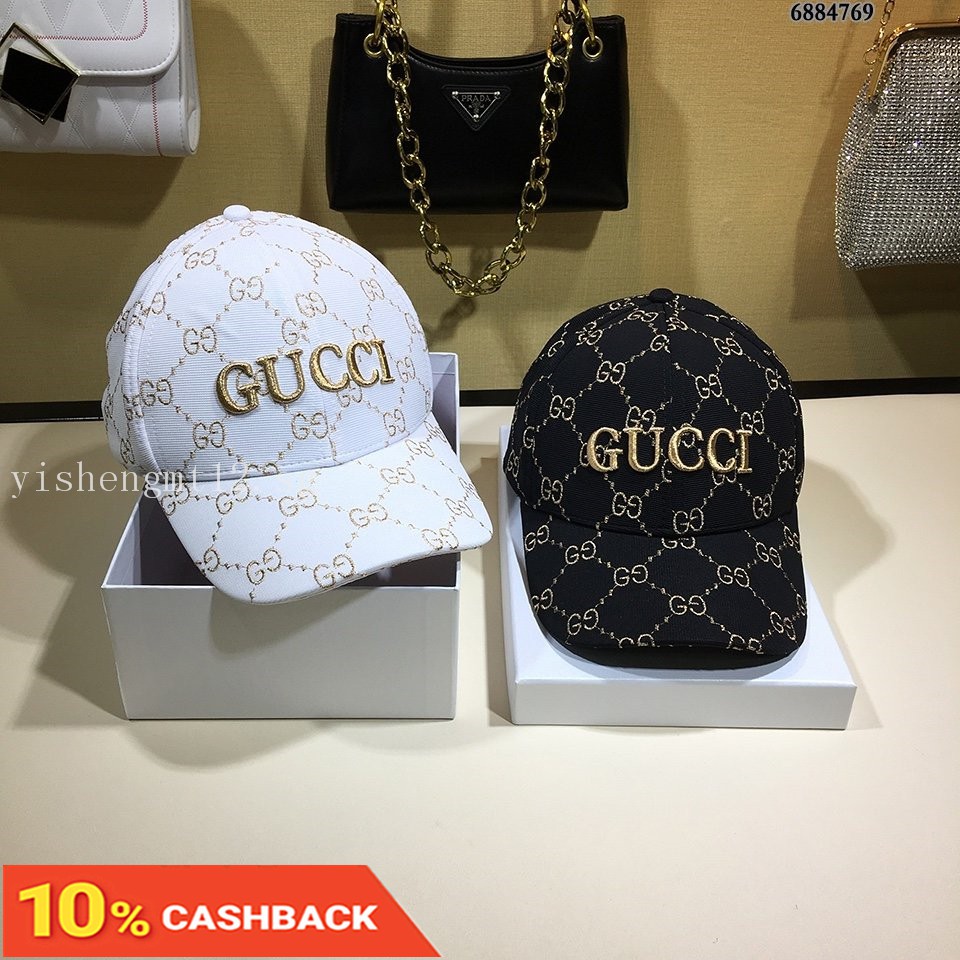 gucci flat brim hat