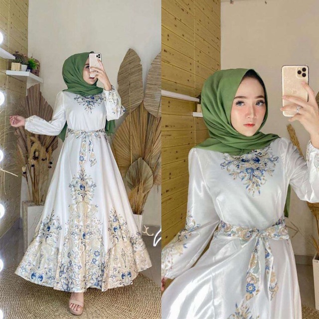 Sleeve Dress Muslim Wear Prices And Deals Women S Apparel Oct 2021 Shopee Singapore