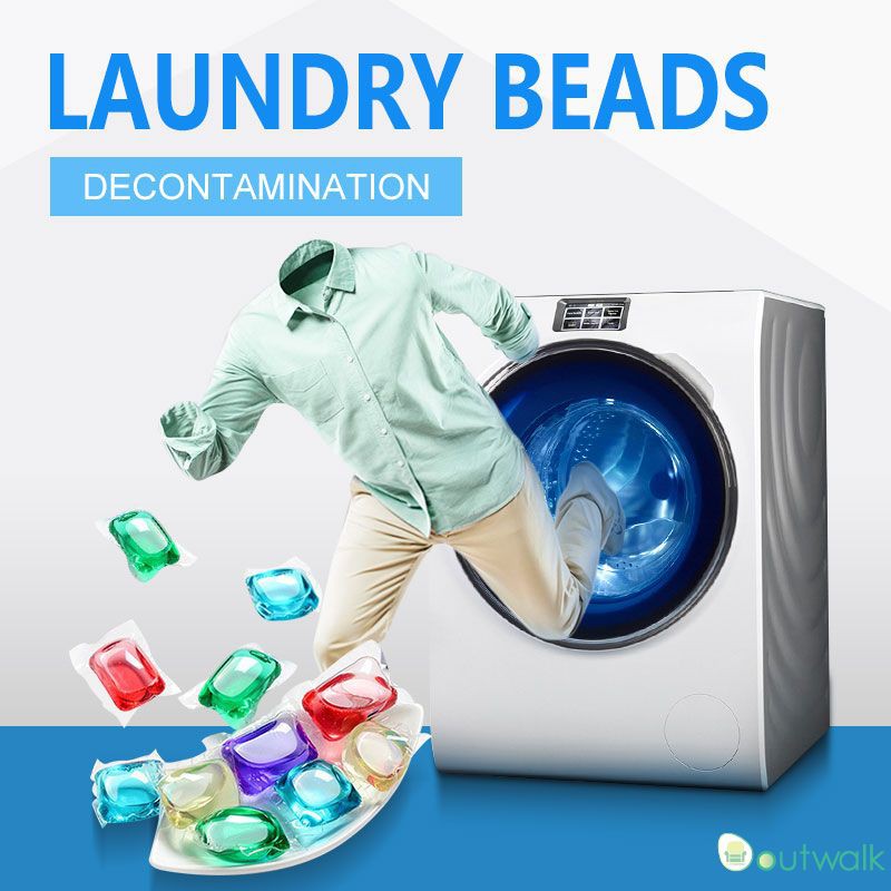 Laundry Bead Capsule Dissolve Cleaner Stains Concentrate Washer