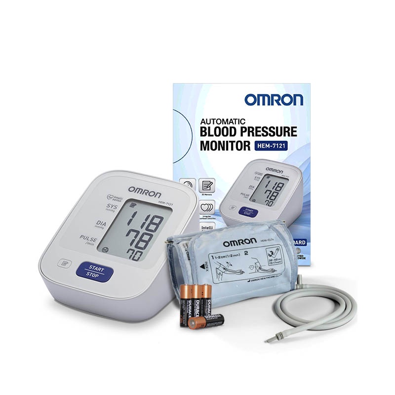 Omron Hem 7121 Upper Arm Cuff Blood Pressure Monitor 5 Years Local Warranty Bpm Authorised Sg Dealer Of Omron Healthcare Shopee Singapore