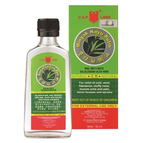 Shop Malaysia Eagle Brand Eucalyptus Oil 30ml 60ml Eucalyptus Oil Cap Eucalyptus Shopee Singapore