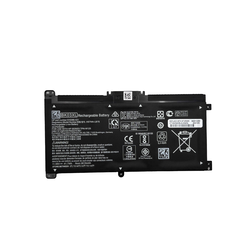 HP Pavilion X360 Battery (Battery Model BK03XL) Shopee Singapore
