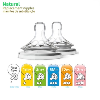 For  Avent Natural  Wide Nipple Replacement Teat 1 2 3 4 holes  Stok Fast Delivery BPA-free