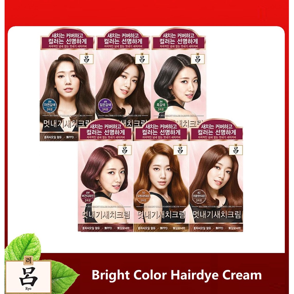 Ryo Bright Color Hair Dye Cream | Shopee Singapore