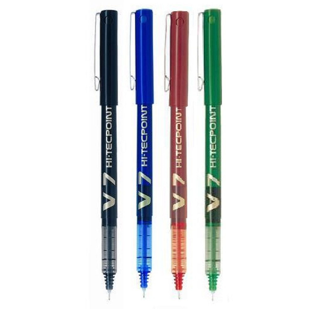 Pilot V7 HiTechpoint Pure Liquid Ink Pen Set Shopee Singapore