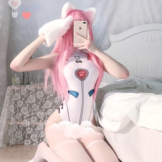 Anime Pajama Porn - Sexy Lingerie Eva AYANAMI Makinami Cosplay Japanese Underwear Anime Onesies  Sex Role Dress Female Adult Sexy Pajamas | Shopee Singapore