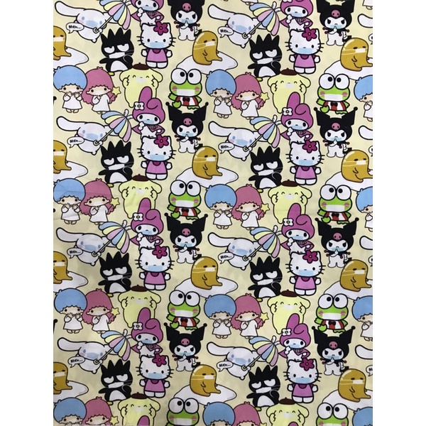 Cotton Fabric - Cartoon Characters All Masked Up | Shopee Singapore