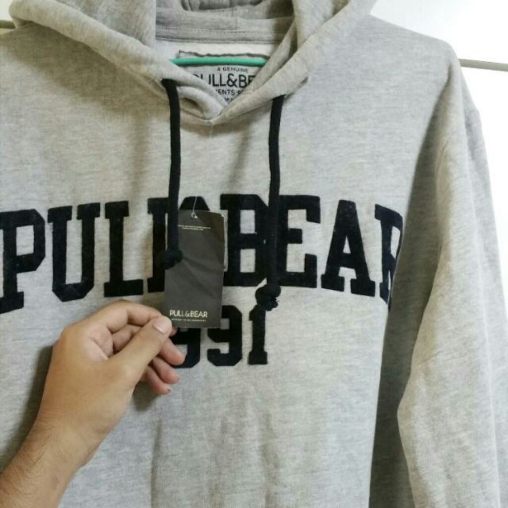 hoodie pull and bear shopee