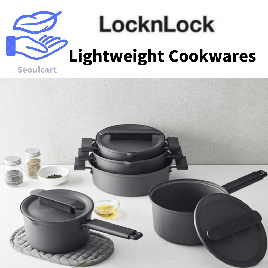 LocknLock One Cook Pots, Lightweight Cookwares, aluminium cooking pots ...