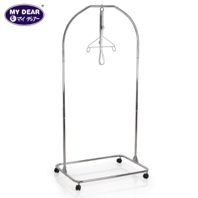My Dear 24050 Spring Cot Chrome Lightweight And Durable Baby Cradle Buaian Shopee Singapore