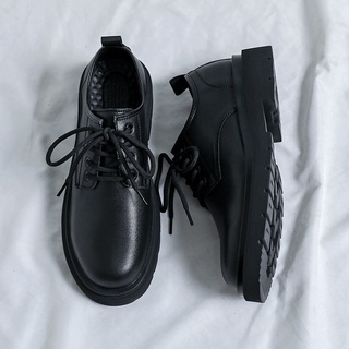 Leather shoes Clip's wate men's Waterproof Anti-Slip Breathable Black Small Business Formal Wear Casual Men qi2.my7.15