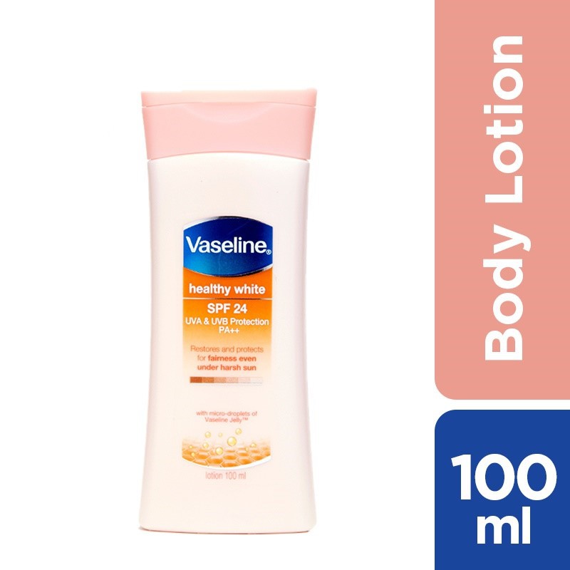 vaseline healthy white body lotion