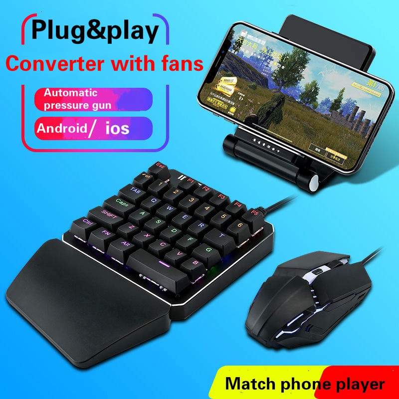 Call of Duty PUBG Mobile Gamepad Gaming Mouse Keyboard Converter For